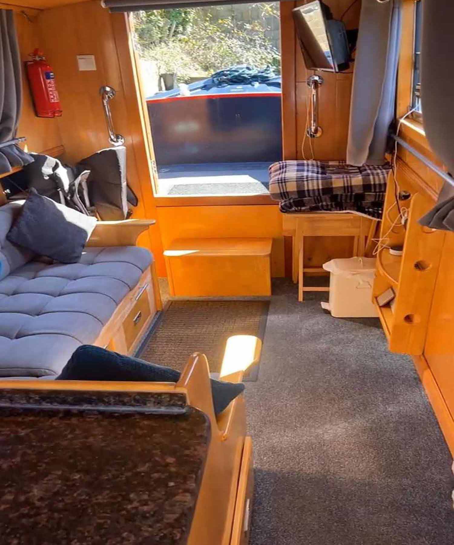 inside